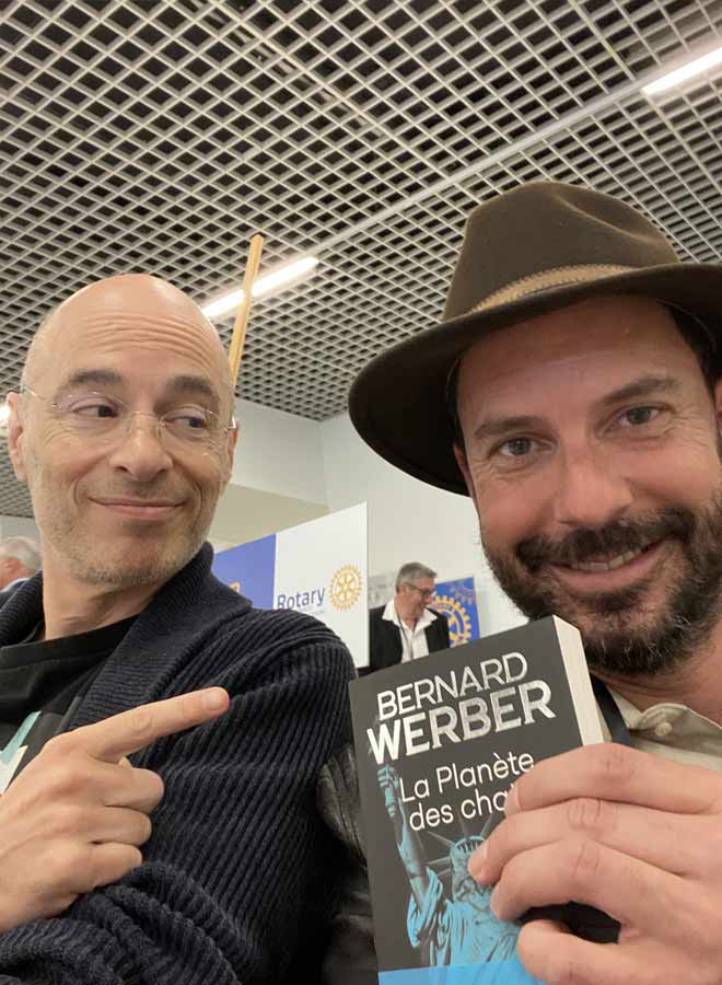 Philippe Rosset et Bernard Werber, rencontre auteurs